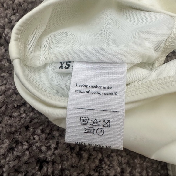 NWT Sleeper High Waisted Bikini Bottoms Size Extra Small XS Black - Picture 4 of 5